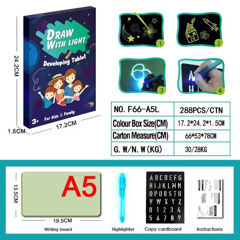 🔥SALE 48% OFF🔥Magic LED Light Drawing Pad-Buy 2 save 15%